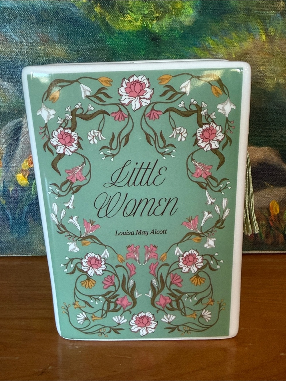 Little Women Decorative Book Candle - Pink Pepper and Sandalwood